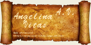 Angelina Vitas vizit kartica